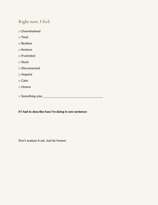 Page 3 of the 10 Minute Reset guided reflection